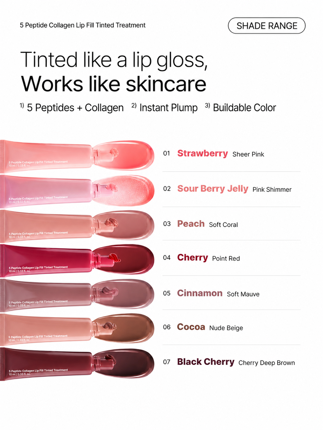 PlumpGlow™ Peptide Lip Gloss