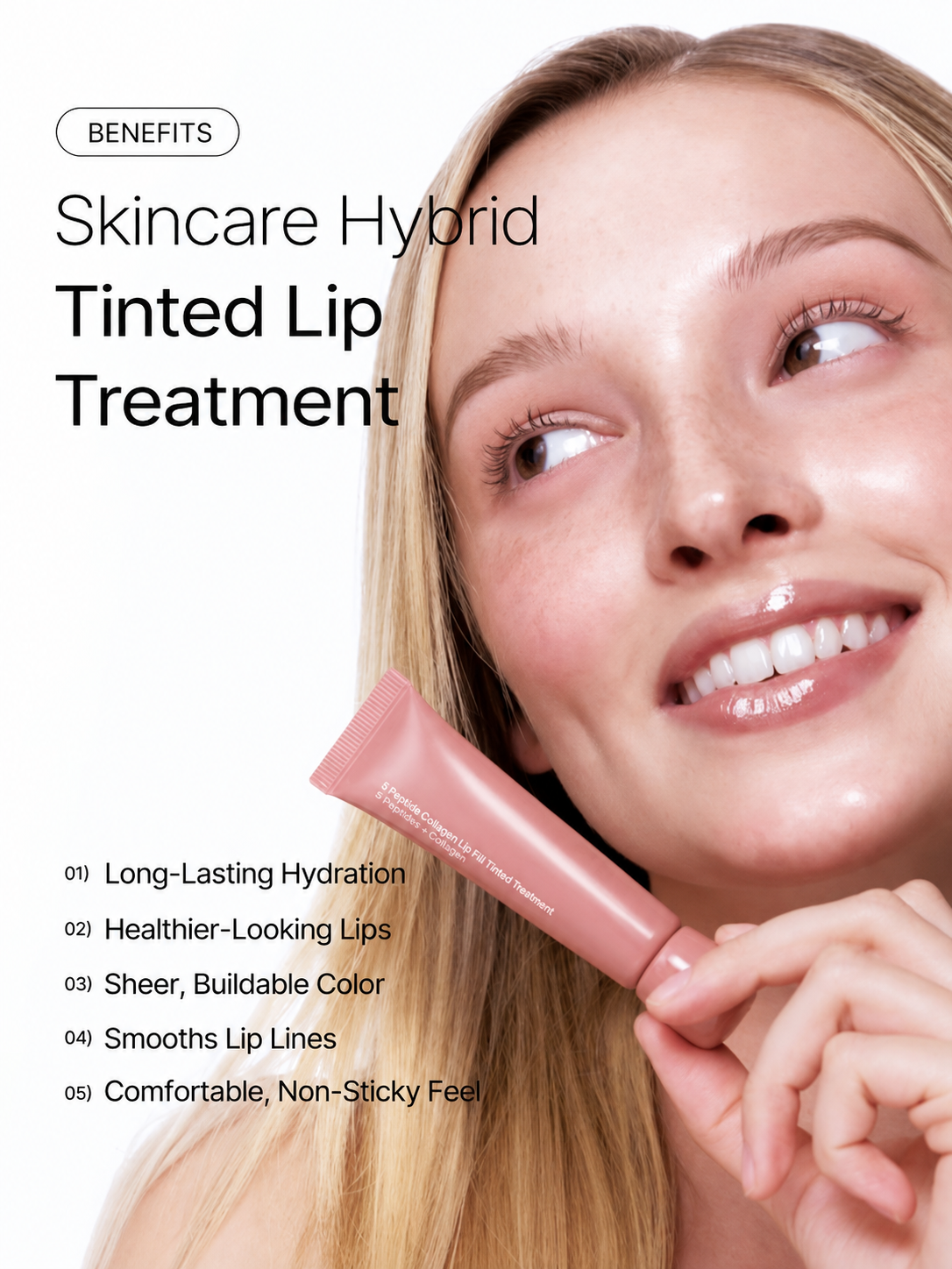 PlumpGlow™ Peptide Lip Gloss