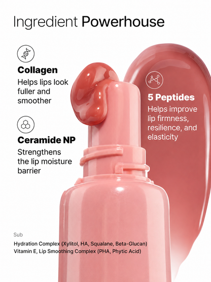 PlumpGlow™ Peptide Lip Gloss