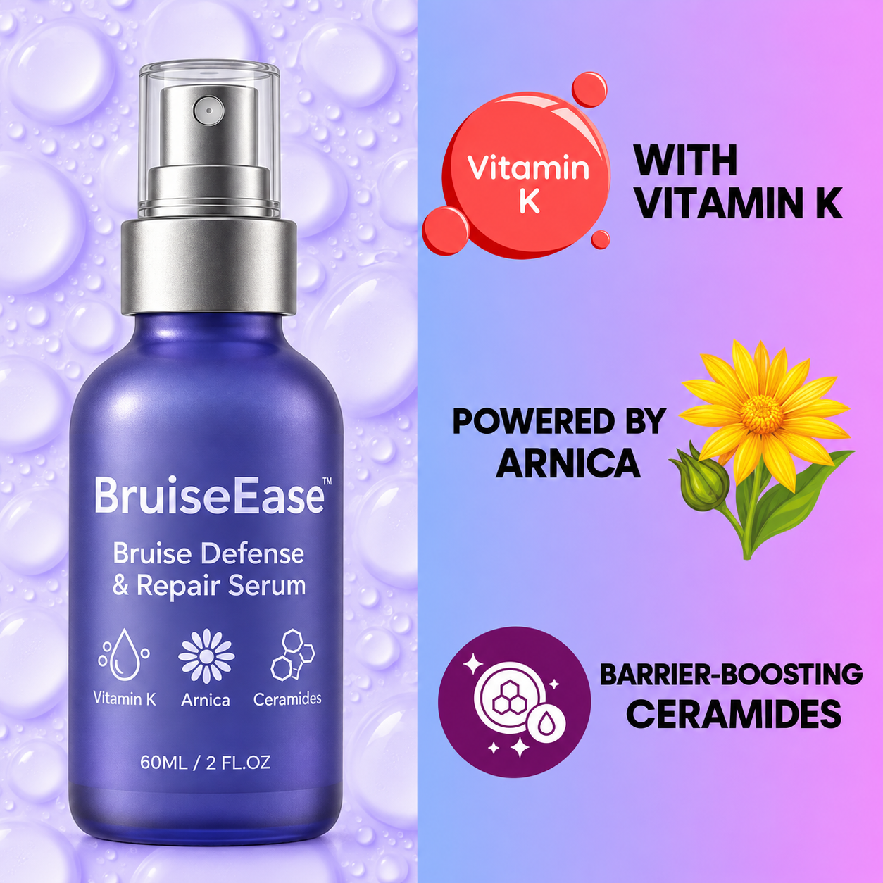 BruiseEase™ Bruise Defense & Repair Serum