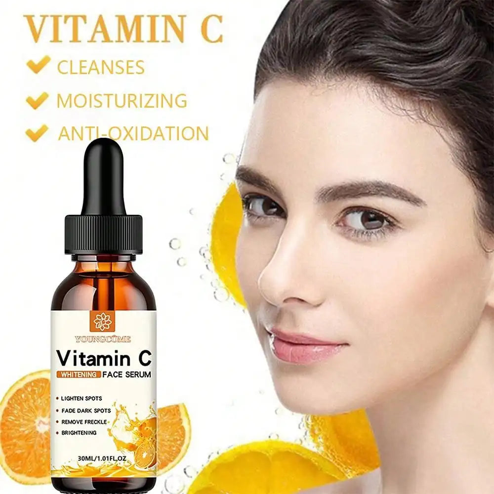 Vitamin C Facial Essence Serum with Hyaluronic Acid